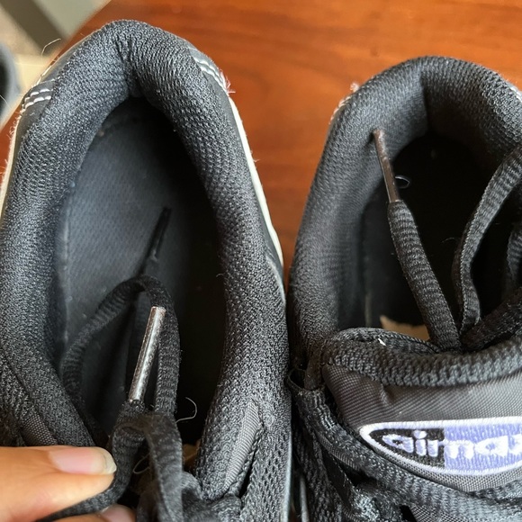 Girls Nike Air Max 95 Black Purple White - Picture 4 of 12